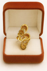 Gold Plated Ring-162 (Golden)